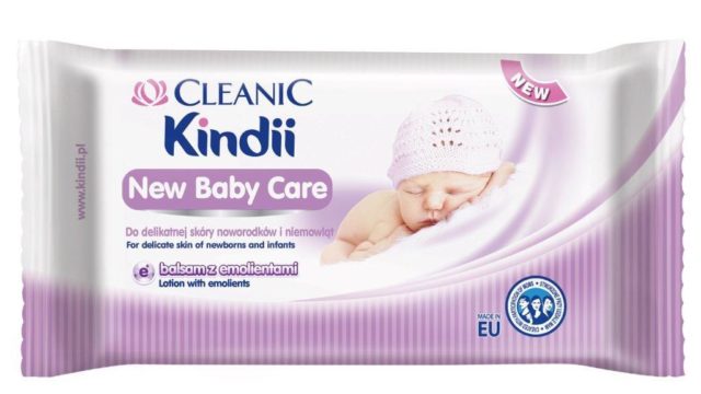 Cleanic Kindii New Baby Care_chusteczki nawilżane.jpg