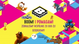 Finał akcji „Boom! I pomagam!” - Dzięki akcji „Boom! I pomagam!” zorganizowanej przez kanał dziecięcy Boomerang na konto schroniska dla zwierząt w Korabiewicach trafi 20 000 zł.