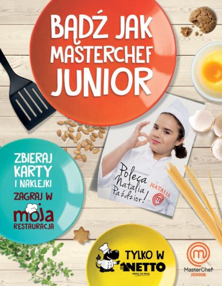 Bądź jak MasterChef Junior i odbierz w Netto swój fartuszek szefa kuchni