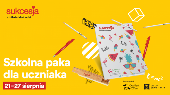 Szkolna paka dla uczniaka, czyli Sukcesja rozdaje wyprawki