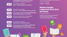 Kup książkę, pomóż Fundacji Wrocławskie Hospicjum dla Dzieci - Fascynujące lektury na długie jesienne wieczory, książki kucharskie z inspirującymi przepisami, powieści dla małych i dużych.
