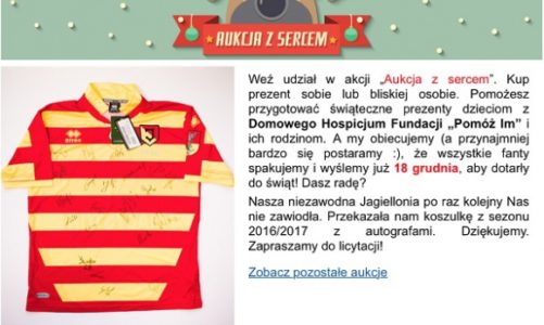 „Aukcja z sercem”. Licytuj i pomóż podopiecznym hospicjum dla dzieci
