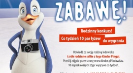 Baw się pysznie w rodzinnym konkursie Kinder Pingui - Odwiedź ze swoją rodziną lodowisko, uwiecznij Waszą wspólną zabawę i weź udział w konkursie „Mamy pomysł na pyszną zabawę!” Kinder Pingui.