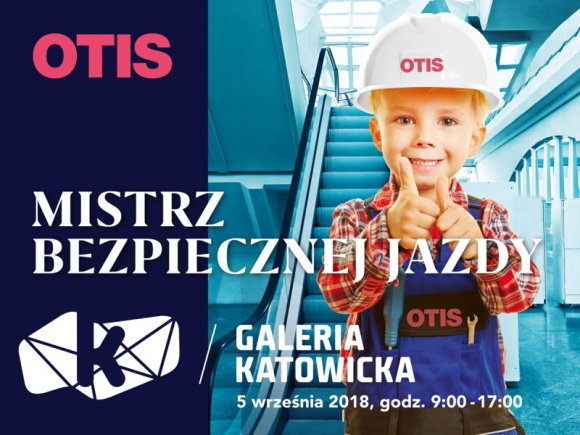 Mistrz Bezpiecznej Jazdy – bezpłatne warsztaty w Galerii Katowickiej - W XXI wieku większość z nas codziennie używa wind, schodów i chodników ruchomych. Wykorzystujemy je powszechnie i często, dlatego że są dla nas komfortowe i bezpieczne.