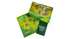 SCRABBLE PRACTICE&PLAY angielski przez zabawę - Wersja kultowych Scrabble dla młodszych graczy.