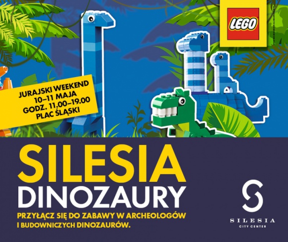 Prehistoryczna kraina klocków LEGO® w Silesia City Center