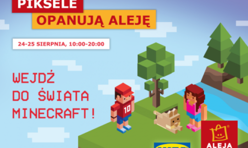 Piksele opanują Aleję Bielany!