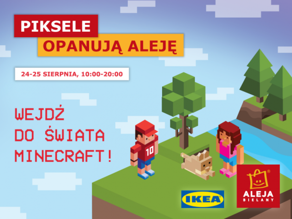 Piksele opanują Aleję Bielany!