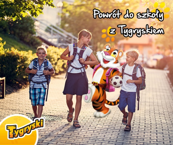 Powrót do szkoły z Tygryskiem! - Warto zadbać o to, by uczniowie w ferworze zajęć nie zapominali o posiłkach. Właśnie z okazji powrotu do szkoły i z myślą o dzieciach, marka Tygryski przygotowała promocję w sklepach, w której można będzie zdobyć praktyczny lunchbox.
