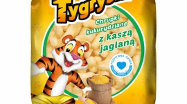 Tygryski z… kaszą jaglaną chrupią bardziej! - Niezawodne Tygryski mają dla maluchów i ich opiekunów coś absolutnie wyjątkowego! Ukochane chrupki i pałeczki kukurydziane z… kaszą jaglaną! To chrupiący smakołyk z dodatkiem wartościowej i zdrowej kaszy jaglanej – idealny zwłaszcza teraz, w jesienno-zimowym sezonie.