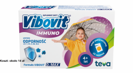Nowość VIBOVIT IMMUNO maksymalna porcja wsparcia odporności dla twojego dziecka - Znajdź słońce zimą! Nowość - unikalna formuła saszetek Vibovit Immuno wspierająca odporność i prawidłowy rozwój Twojego dziecka jest już dostępna w aptekach. Vibovit Immuno to optymalna kompozycja 10 witamin, w tym największa porcja witaminy D.