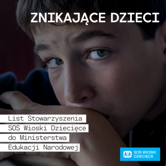 „Znikające dzieci” – list Stowarzyszenia SOS Wioski Dziecięce do MEN