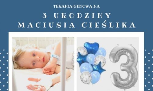 Prezent życia na 3 Urodziny Maciusia Cieślika – ustanawiamy Rekord Polski