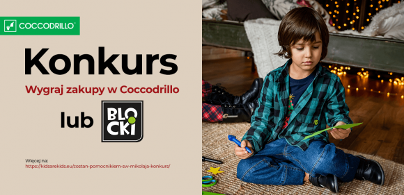 Zostań pomocnikiem Świętego Mikołaja! – świąteczna akcja Coccodrillo