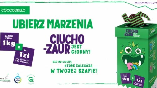 Ubierz marzenia! – akcja charytatywna Coccodrillo i Ubrania do oddania