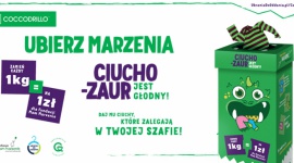 Ubierz marzenia! - akcja charytatywna Coccodrillo i Ubrania do oddania - Masz dziecięce ubrania, które zalegają na dnie Twojej szafy? Nakarm Ciuchozaura i pomóż spełnić marzenia najmłodszych! Już dziś zamów bezpłatnego kuriera, który odbierze Twoją paczkę! Każdy 1 kg używanej, dziecięcej odzieży to 1 zł przekazane na cele fundacji Mam Marzenie!