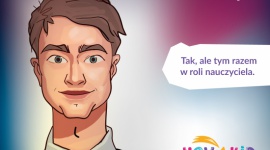 Harry Potter i królowa Elżbieta II uczą angielskiego w szkole dla dzieci