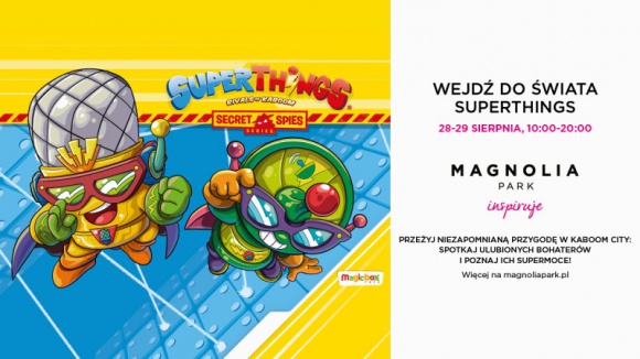 Wystawa SuperThings. Poznaj bohaterów ze świata Kaboom City i zgarnij nagrody