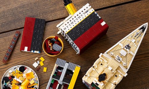 RMS Titanic – szczegółowo odwzorowany luksusowy liniowiec z klocków LEGO®